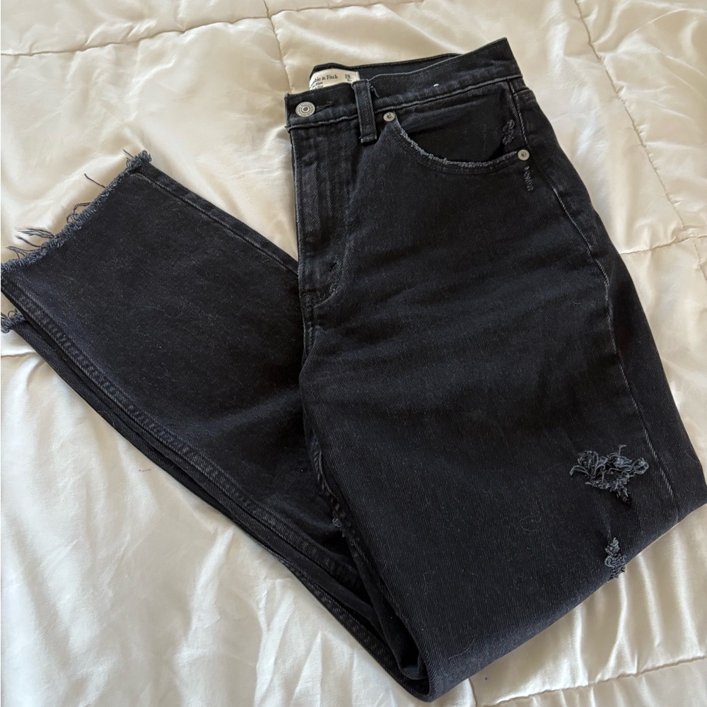 Abercrombie & Fitch Black High Rise Jeans